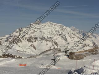 Photo Textures of Background Snowy Mountains