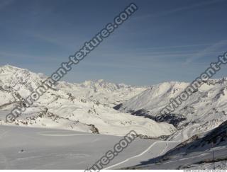 Photo Textures of Background Snowy Mountains