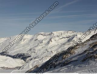Photo Textures of Background Snowy Mountains