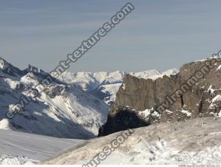 Photo Textures of Background Snowy Mountains