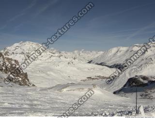 Photo Textures of Background Snowy Mountains