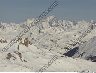 Photo Textures of Background Snowy Mountains
