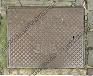 Ground Sewer Grate