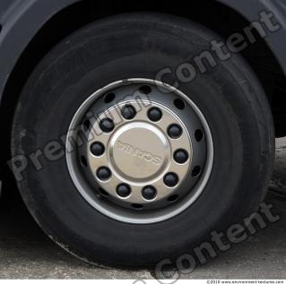 Photo Texture of Truck Wheel