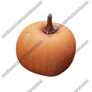 Pumpkin Clean 3D Scan #2
